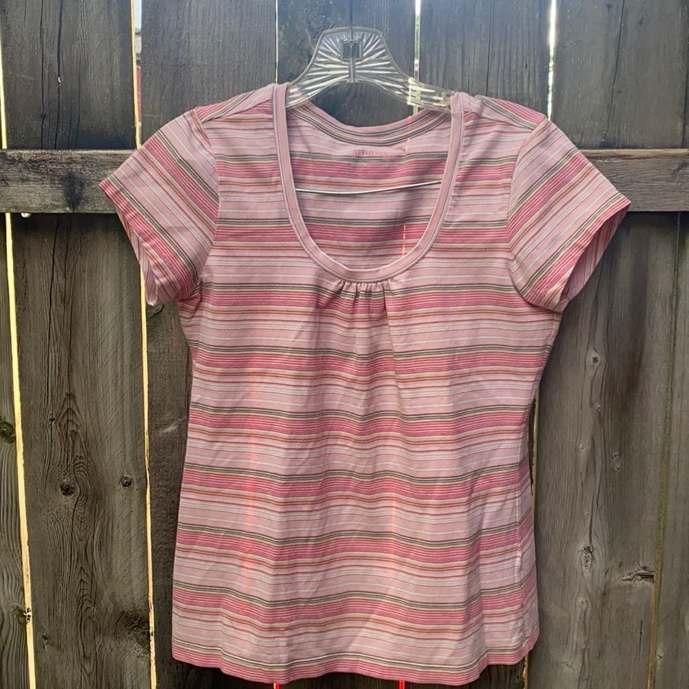 St. John’s Bay striped tee sz. Medium petite